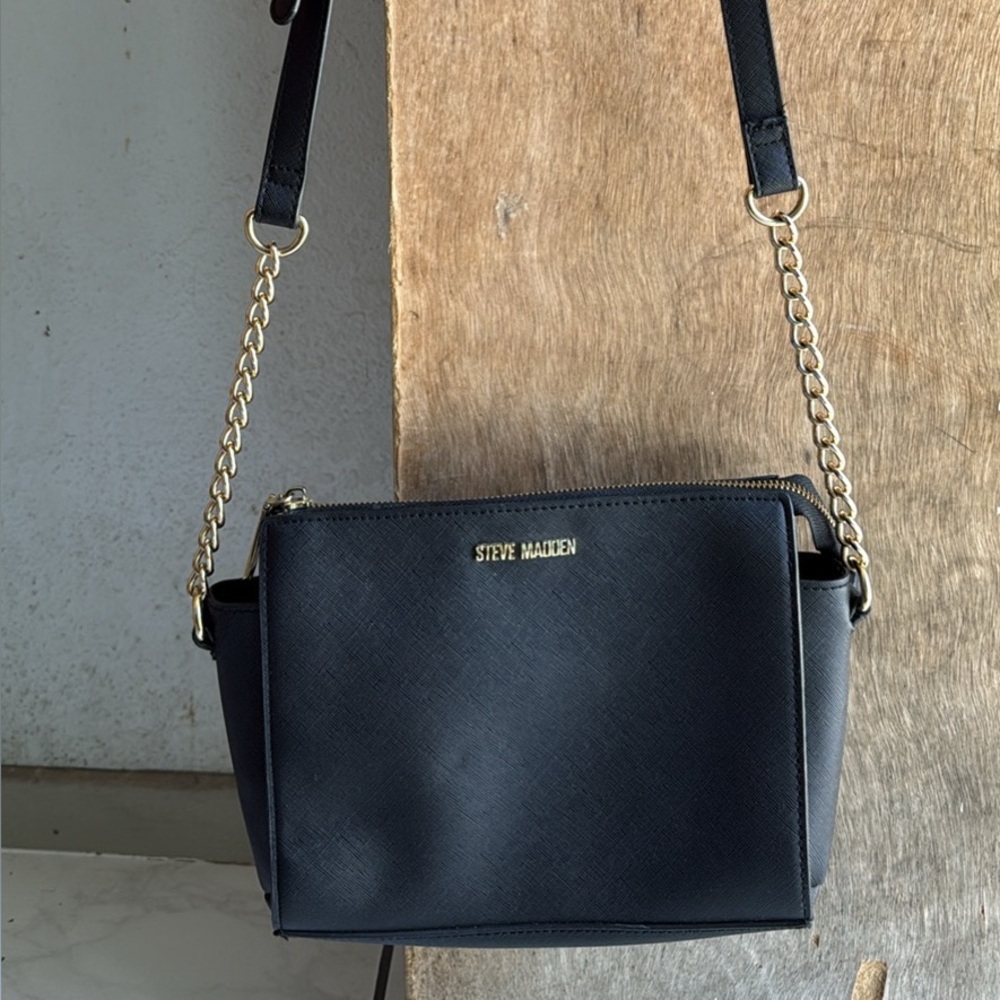 Steve Madden Black Crossbody Bag